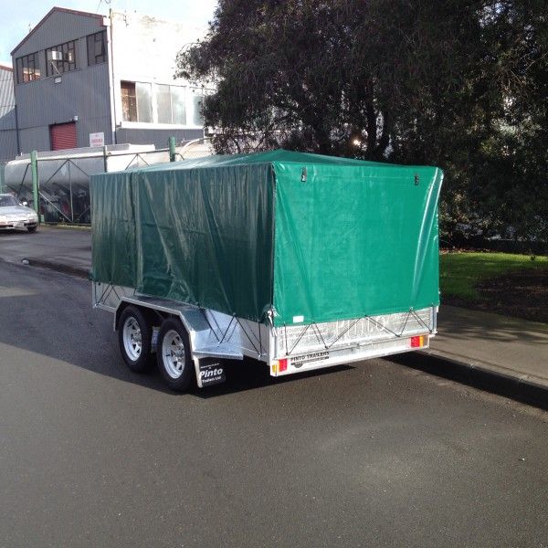 8x5 Unbraked Tandem, 900 stock crate & cover (with mesh insert)