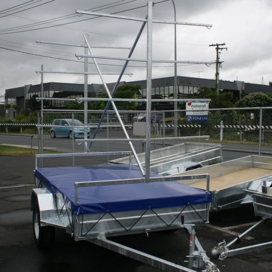 Pinto Trailer with Frames and Cover