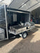 Hooded and Flat Plate BBQ combo in a BBQ2