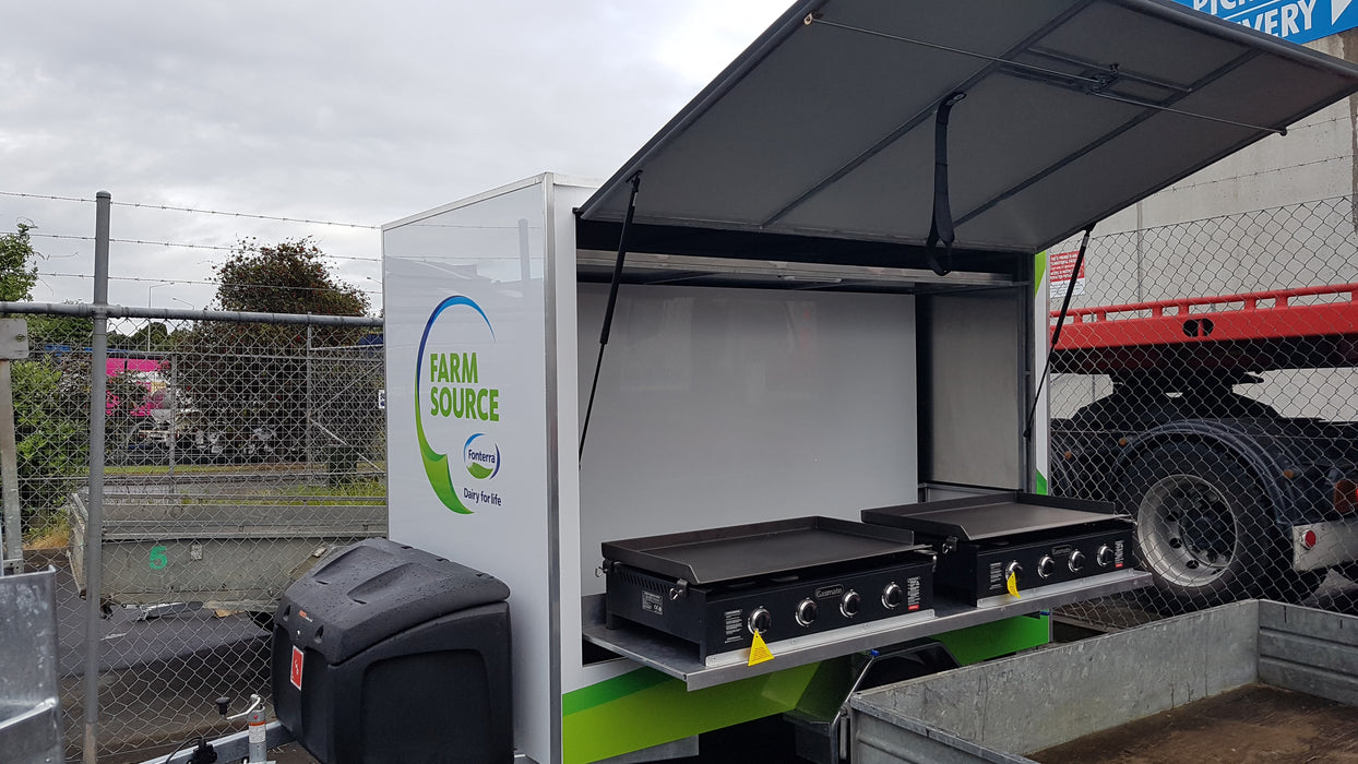 BBQ Trailer with Toolbox