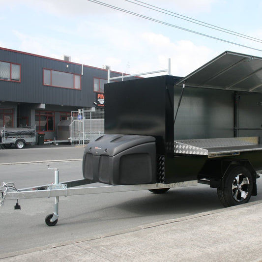 Toolbox on Enclosed Trailer