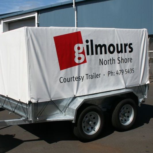 8x5 Unbraked Tandem, 900mm cage & cover