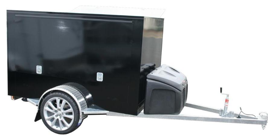 Toolbox on Enclosed Trailer
